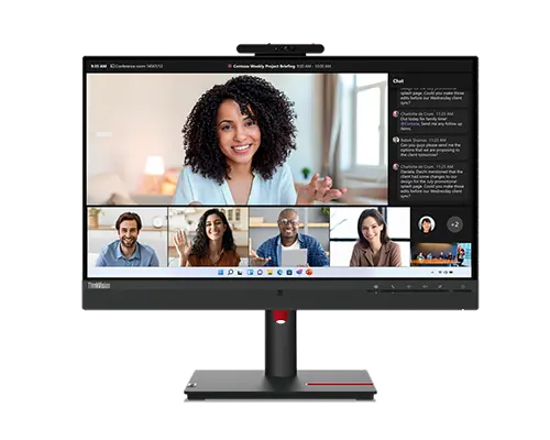 ThinkVision T24mv-30(23.8型/1920×1080/IPS/USB-C/スピーカー/高さ・縦回転)