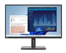 Load image into Gallery viewer, ThinkVision T27p-30(27型/3840×2160/IPS/USB-C/高さ・縦回転)

