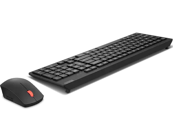 Lenovo エッセンシャル ワイヤレス キーボード&マウス 2 - 英語
