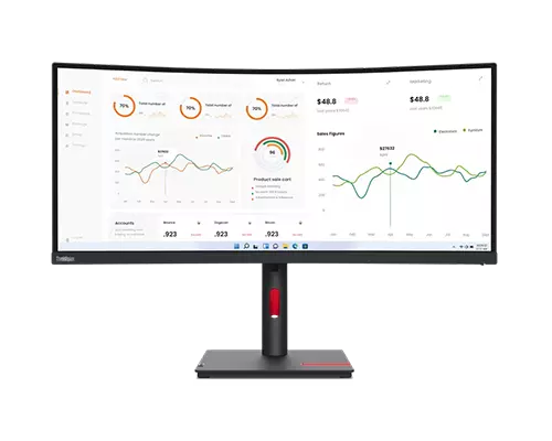 ThinkVision T34w-30(34型/3440×1440/VA/USB-C)