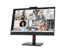 Muatkan imej ke dalam penonton Galeri, ThinkVision T27hv-30(27型/2560×1440/IPS/USB-C/スピーカー/高さ・縦回転)
