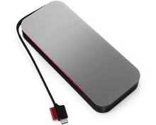 Muatkan imej ke dalam penonton Galeri, Lenovo Go USB Type-C ノートブックパワーバンク 20000mAh(ブラック)
